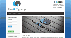 Desktop Screenshot of brixgroup.net